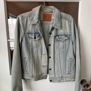 Levi’s Acid Washed Denim Jacket